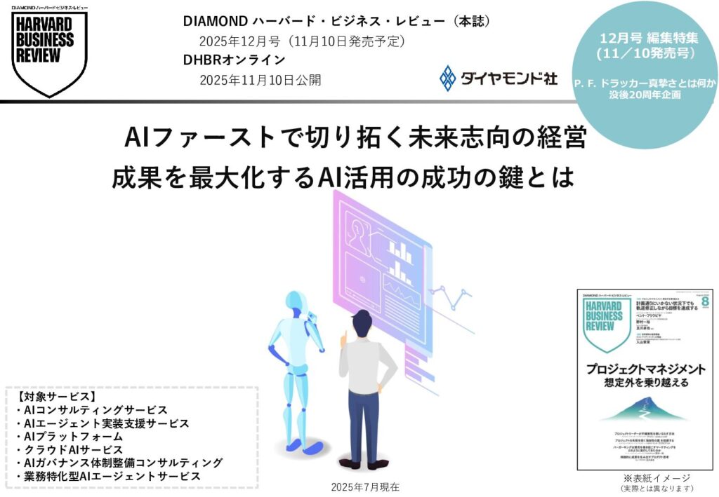 AIファーストで切り拓く未来志向の経営 成果を最大化するAI活用の成功の鍵とは