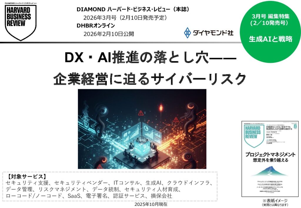 DX・AI推進の落とし穴―― 企業経営に迫るサイバーリスク　