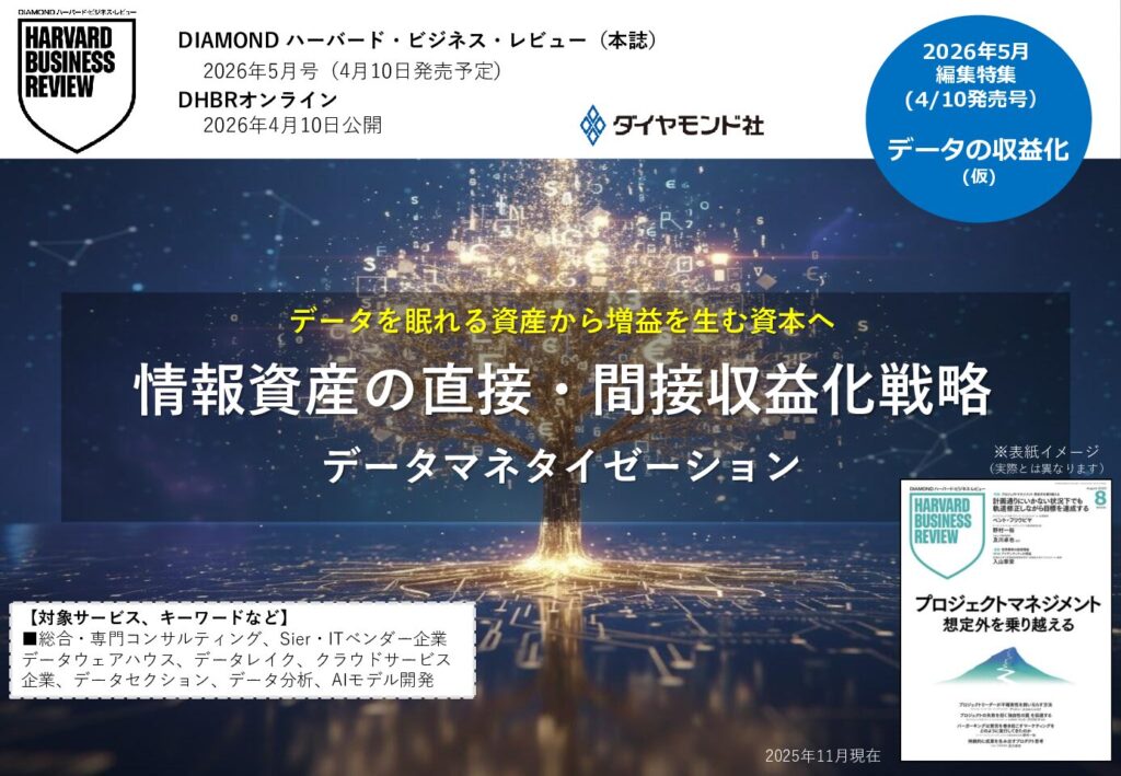 データを眠れる資産から増益を生む資本へ 情報資産の直接・間接収益化戦略　データマネタイゼーション