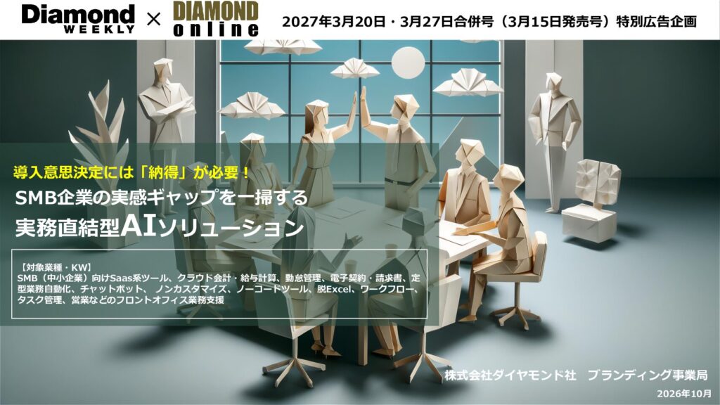 SMB企業の実感ギャップを一掃する 実務直結型AIソリューション