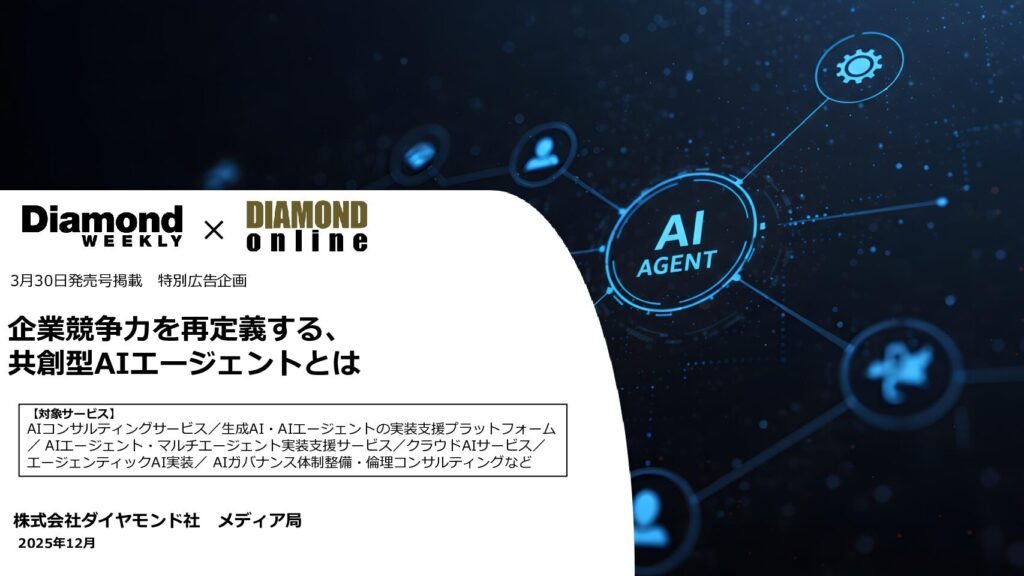企業競争力を再定義する、共創型AIエージェントとは